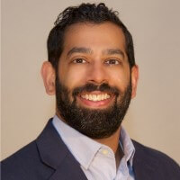 Portrait of Dr. Venkatesh P. Krishnasamy.