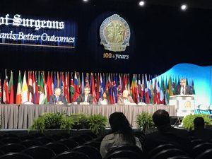 The panel of cholecystectomy experts spoke in one of the main meeting halls at the San Diego convention center.