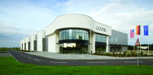 Cook Medical's European Distribution Centre in Baesweiler, Germany