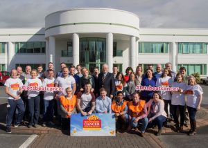 The KUBE team outside of Cook Medical in Limerick